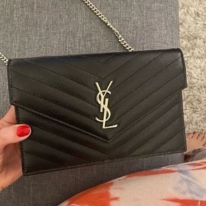 YSL envelope bag